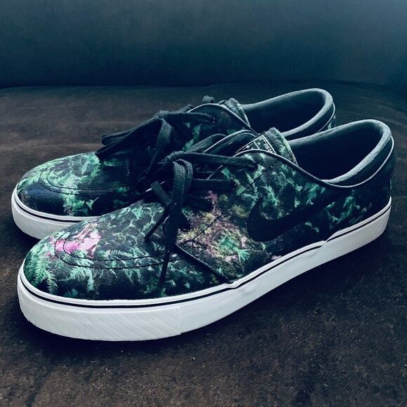 NIKE SB Stefan Janoski CNVS PRM Premium Palm Leaves 705190-301 - Size 10 US - Picture 6 of 16